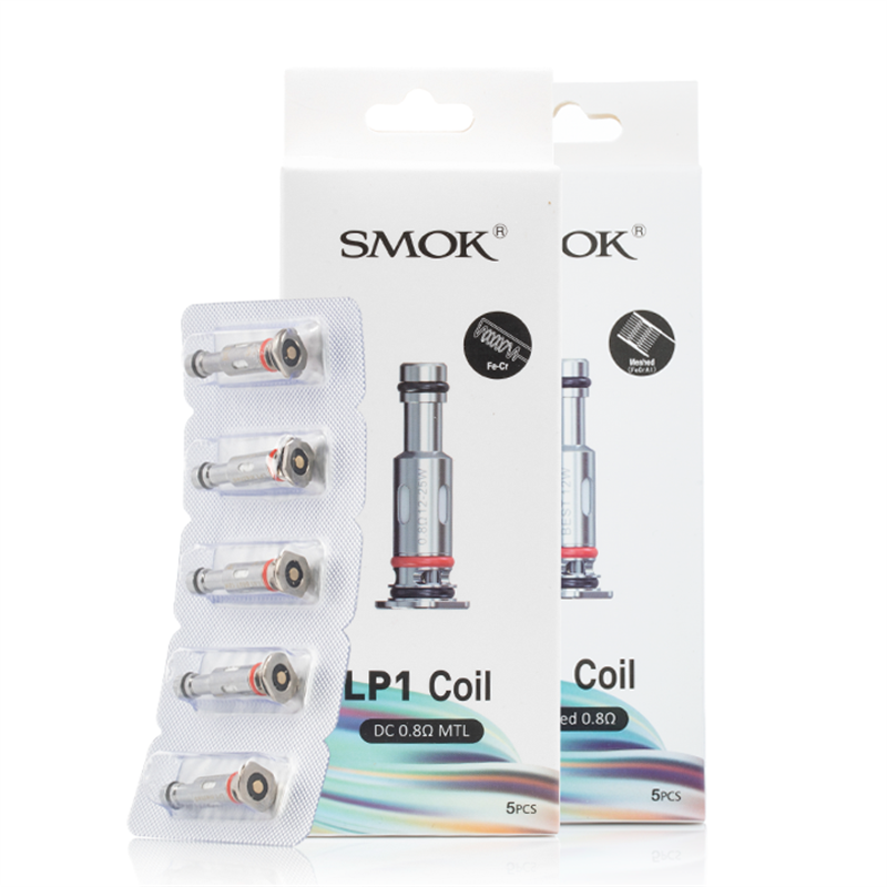 Smok LP1 Coil Uzun Ömürlü Uygun fiyatıyla salt nikotin için uzun ömürlü ve lezzet dengesini koruyan Smok LP1 Coil.