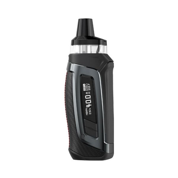 Smok Morph 40 Pod Mod 40W güç ve yeniden doldurulabilir pod sistemiyle uygun fiyatlı salt nikotin kullanımı sunan kompakt Smok Morph 40 Pod Mod.