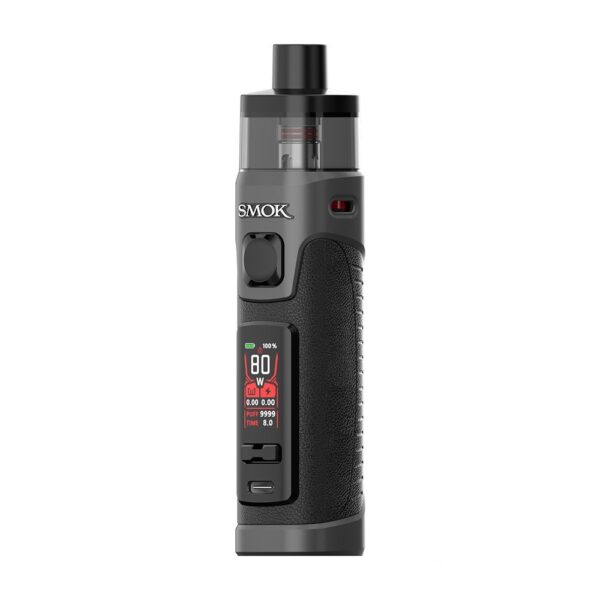 Smok RPM 5 Pro Kit, 80W güç ve 6ml kapasiteyle salt nikotin için uygun fiyatlı bir pod sistemidir.