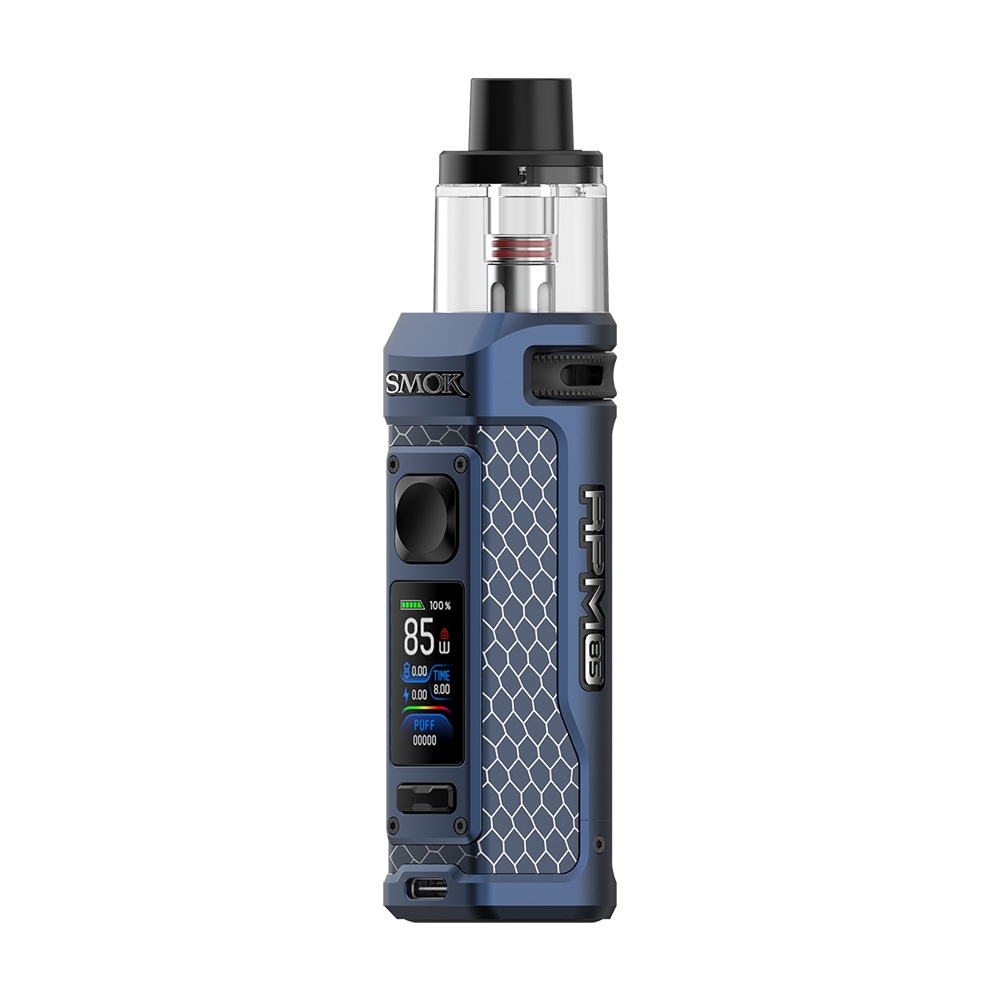 Smok RPM 85 Pod Mod 85W Taşınabilir Smok RPM 85 Pod Mod, 85W güç ve ayarlanabilir hava akışı ile uygun fiyatlı buhar deneyimi sunar.