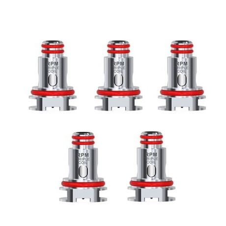Smok RPM40 için 0.6Ohm triple coil 5'li paket, salt nikotin uyumlu üstün buhar performansı ve uygun fiyat avantajı sunar.