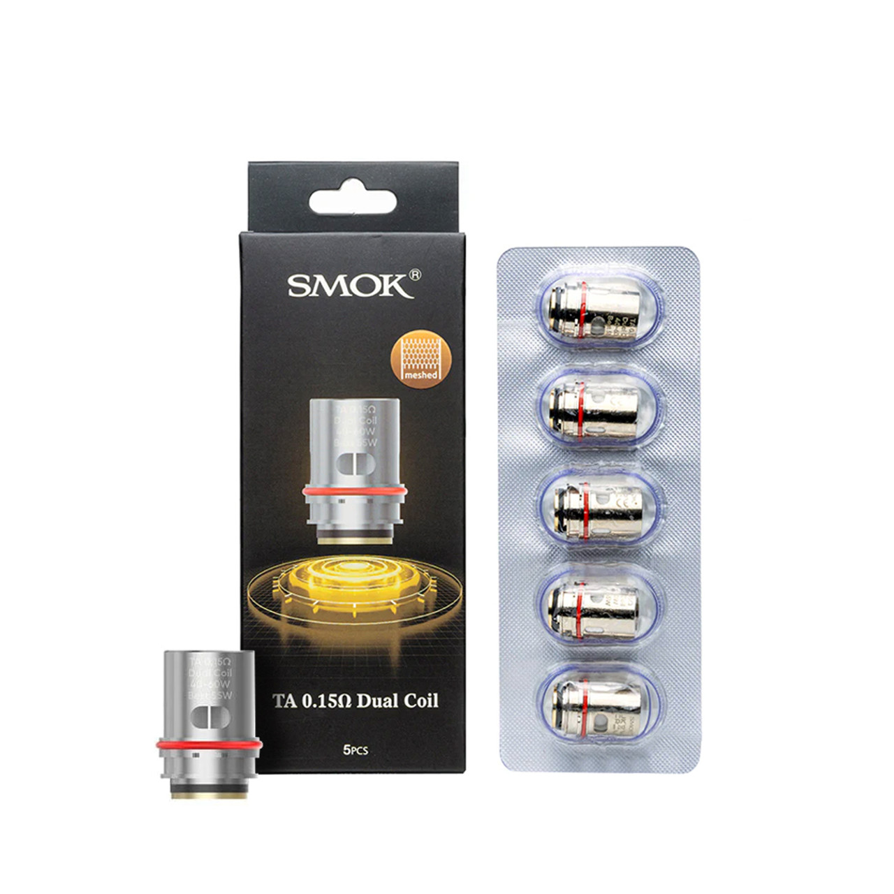 Smok TA Coil Güçlü Buhar Smok TA Coil ile güçlü buhar ve lezzeti uzun süre deneyimleyin, uygun fiyatlı yedek atomizer.