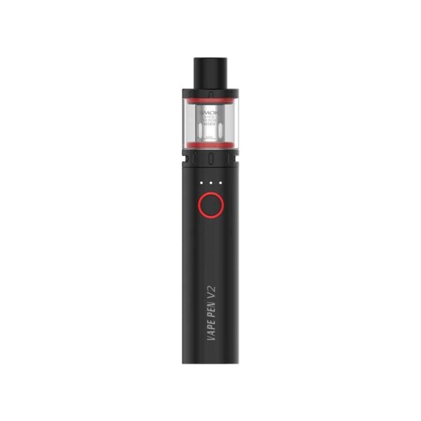 Uygun fiyatlı Smok Vape Pen V2 başlangıç kiti, taşınabilir salt nikotin deneyimi için uzun ömürlü batarya sunar.