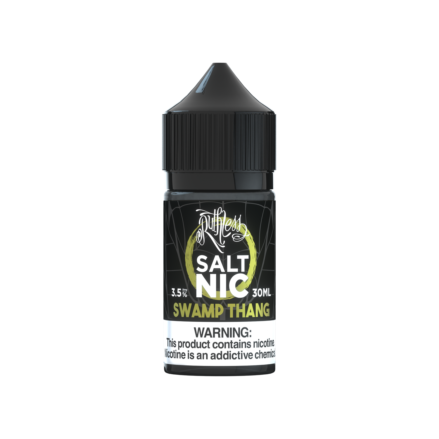 Swamp Thang Ruthless Salt Likit Ferahlatıcı kavun ve olgun çilek aromalı Ruthless salt likit, uygun fiyatıyla yüksek kalite sunar.