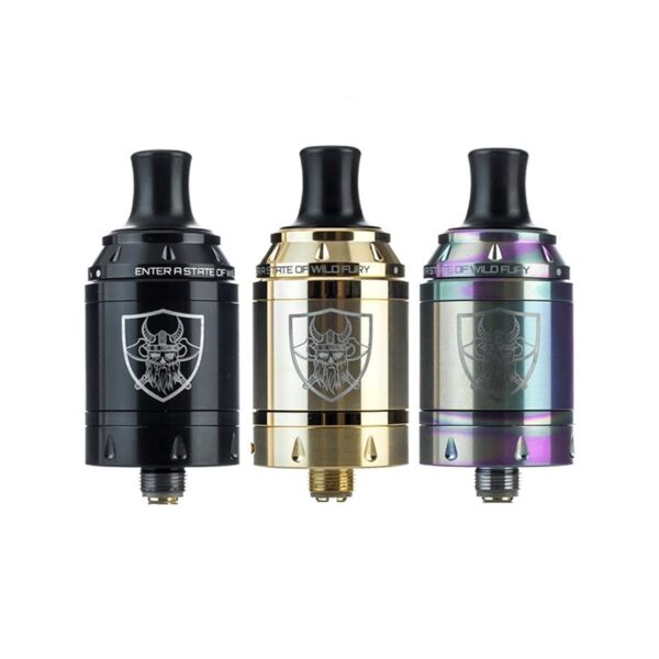 Uygun fiyatıyla kompakt Vandy Vape Berserker Mini MTL RTA, ayarlanabilir hava akışı ve yoğun lezzet sunar.