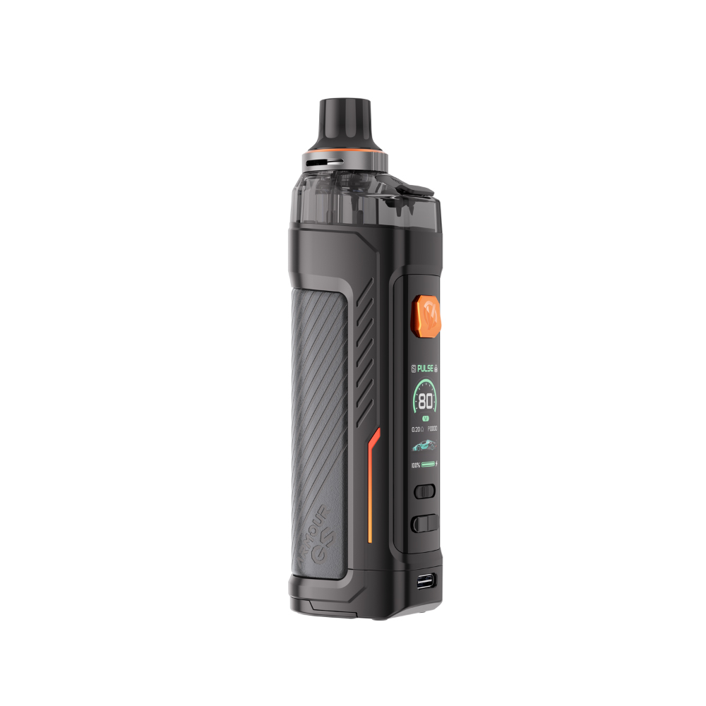 Vaporesso Armour GS Kit Kompakt Vaporesso Armour GS Kit ile salt nikotin için uygun fiyatlı ve güçlü buhar deneyimi yaşayın.