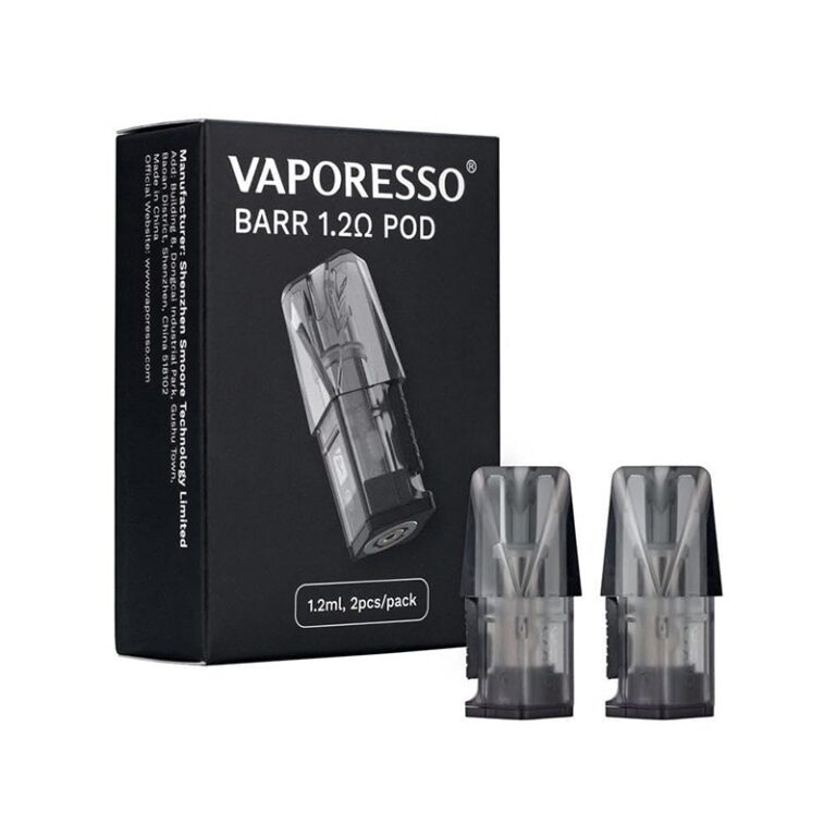 Uygun fiyatlı Vaporesso Barr Pod Kartuş, salt nikotin ile uzun ömürlü ve yoğun buhar deneyimi sunar.