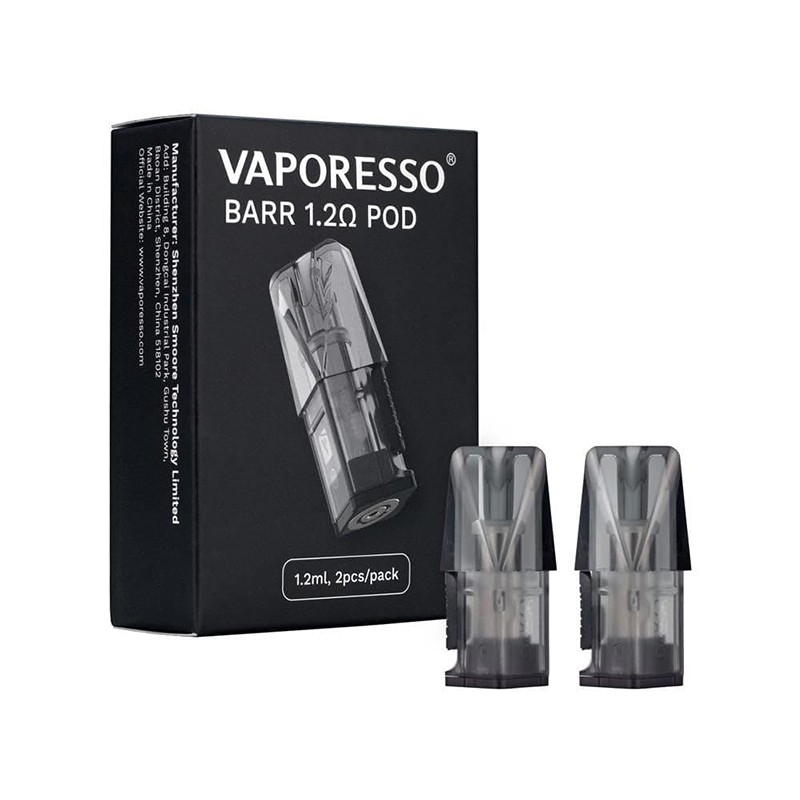 Uygun fiyatlı Vaporesso Barr Pod Kartuş, salt nikotin ile uzun ömürlü ve yoğun buhar deneyimi sunar.