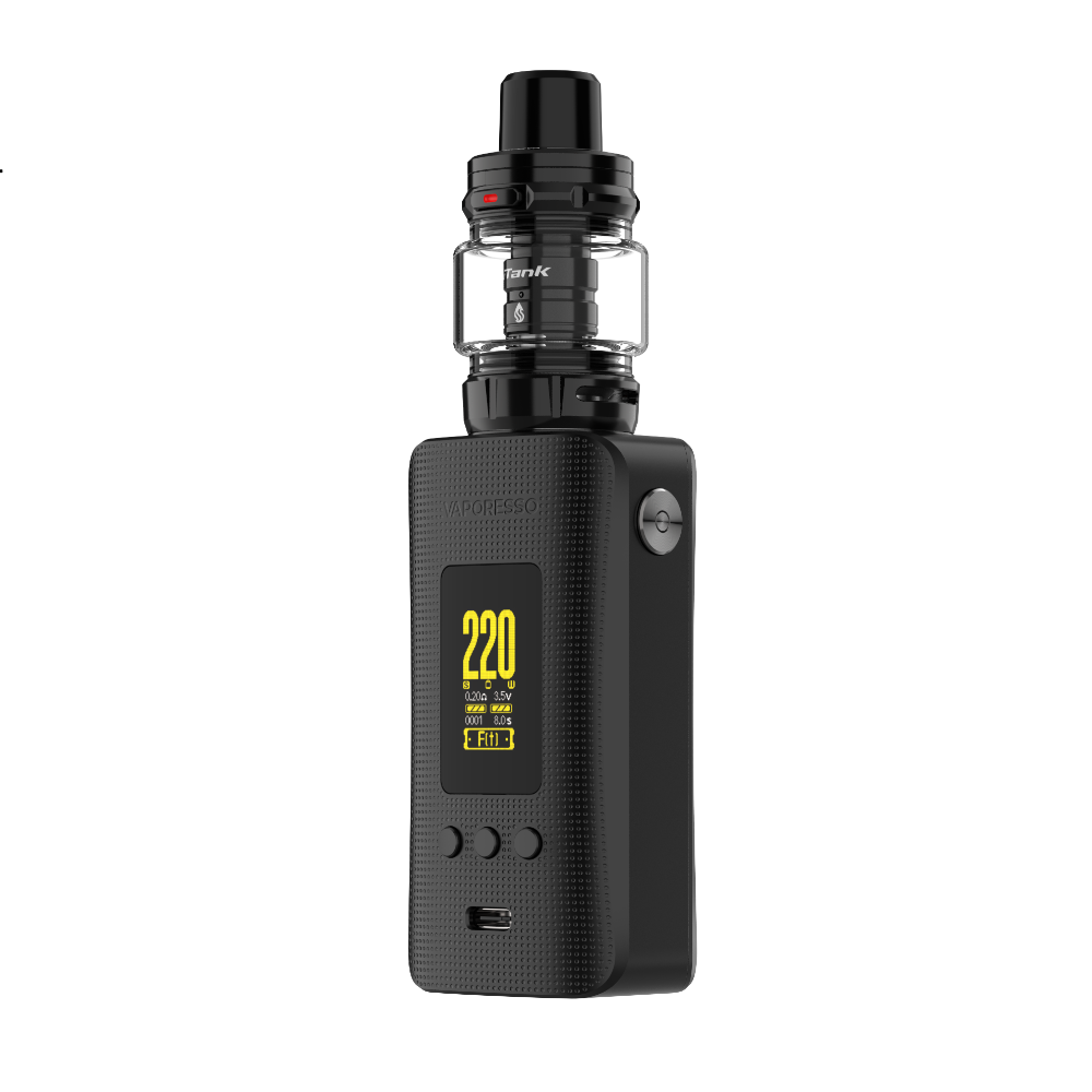 Vaporesso Gen 200 iTank 2 Edition 220W AXON çip ve iTank 2 ile güçlü buhar sunan bu uygun fiyatlı kit, salt nikotin için ergonomik performans sağlar.