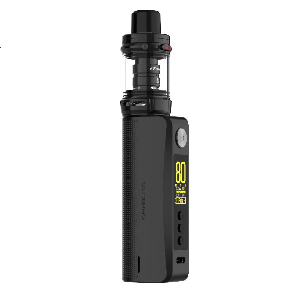 Vaporesso Gen 80S iTank 2 Kit 80W güç ve sızdırmaz tankıyla bu uygun fiyatlı başlangıç seti, salt nikotin ile kompakt buhar deneyimi sunar.