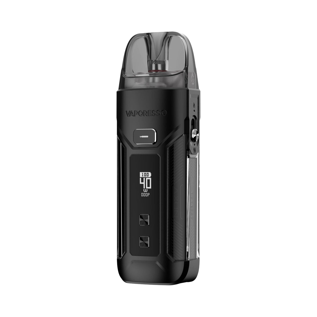 Vaporesso Luxe X Pro Pod Mod 1500mAh 1500mAh batarya ve 40W güç ile salt nikotin için uygun fiyatlı taşınabilir pod sistem.