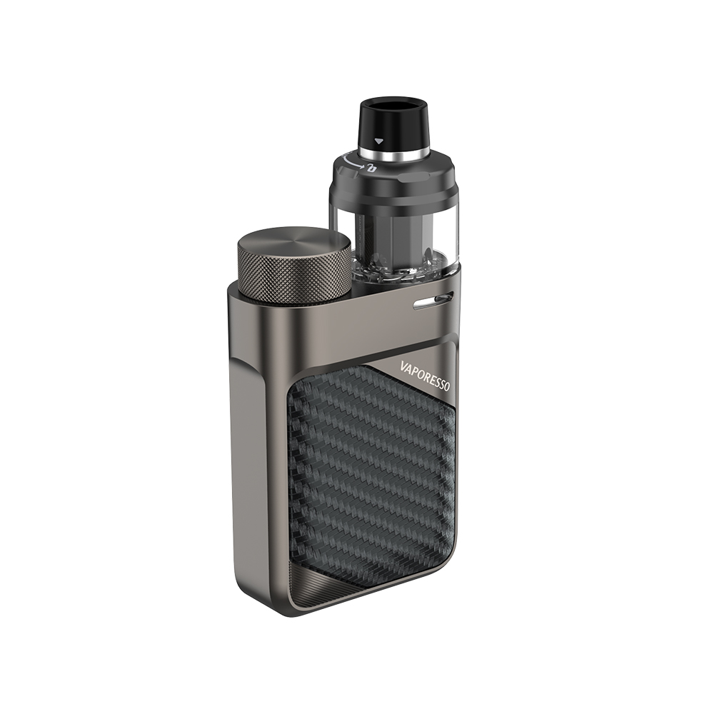 Vaporesso Swag PX80 Kit Uygun fiyatıyla 80W güç ve GTX coil teknolojisi sunan bu kompakt pod mod, salt nikotin için idealdir.