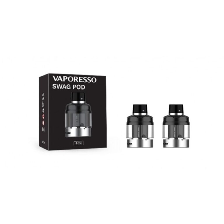Uygun fiyatıyla salt nikotin uyumlu Vaporesso Swag PX80 Pod Kartuş, güçlü buhar ve yoğun aroma sunar.