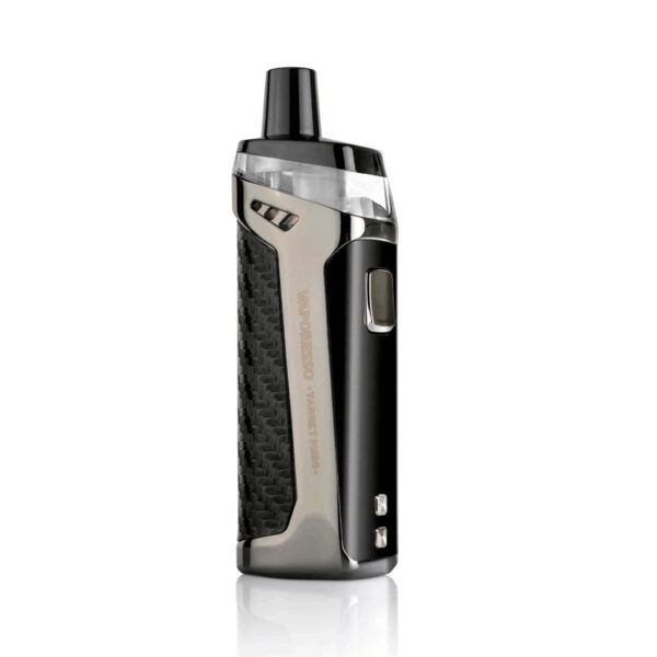 80W gücü ve yenilenebilir pod sistemiyle yoğun salt nikotin keyfi sunan uygun fiyatlı Vaporesso Target PM80 Pod Mod.