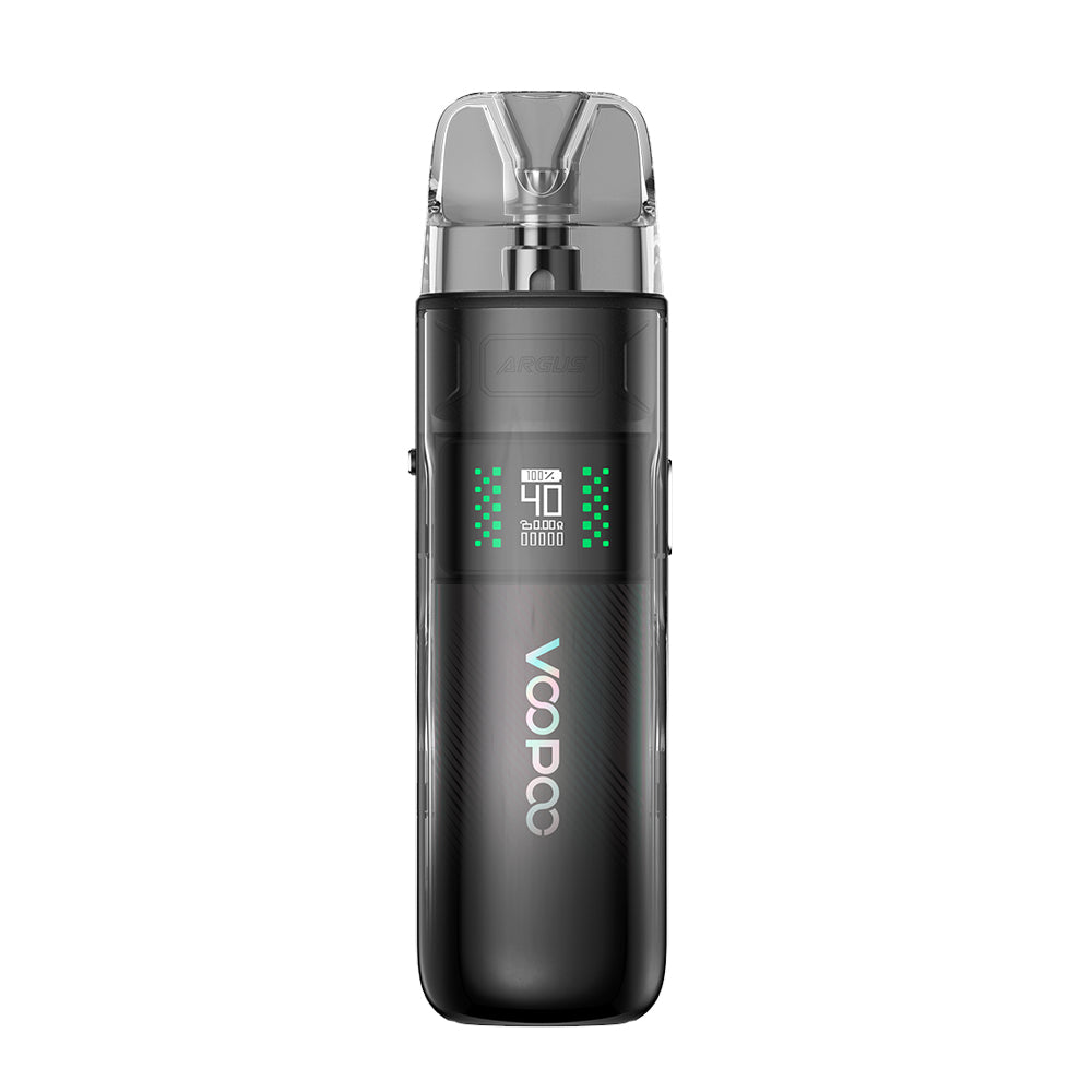 Voopoo Argus E40 40W 1500mAh Pod Mod Fiyatı Uygun fiyatlı Voopoo Argus E40, 40W güç ve 1500mAh batarya ile gün boyu kesintisiz salt nikotin buhar keyfi sunar.