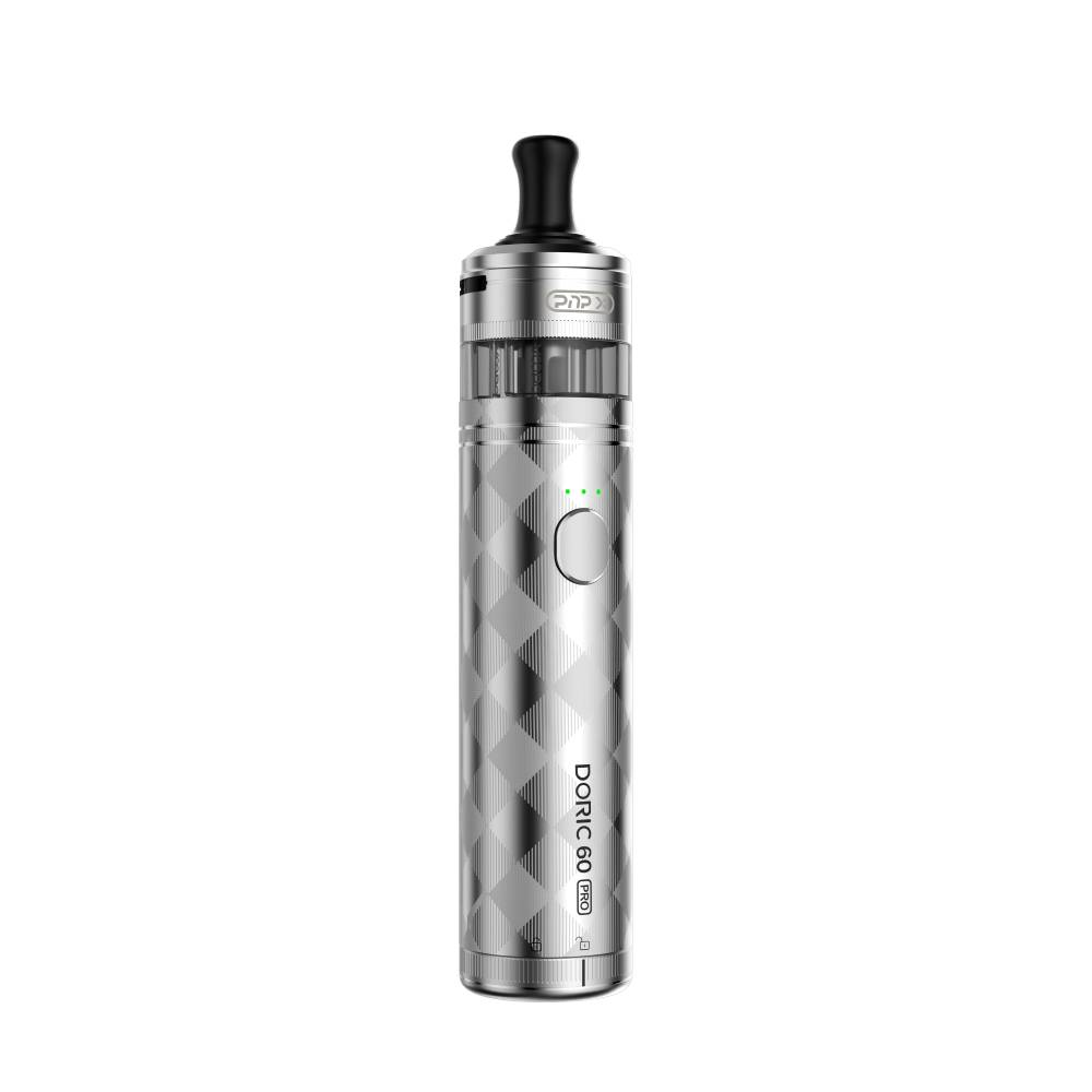 Voopoo Doric 60 Pro Pod Mod 60W 60W gücünde Voopoo Doric 60 Pro, yenilenebilir pod sistemiyle salt nikotin için uygun fiyatlı bir seçenek.