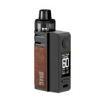 Uygun fiyatıyla 60W güç ve yenilenebilir pod sistemi sunan Voopoo Drag E60, salt nikotin için taşınabilir bir seçenek.