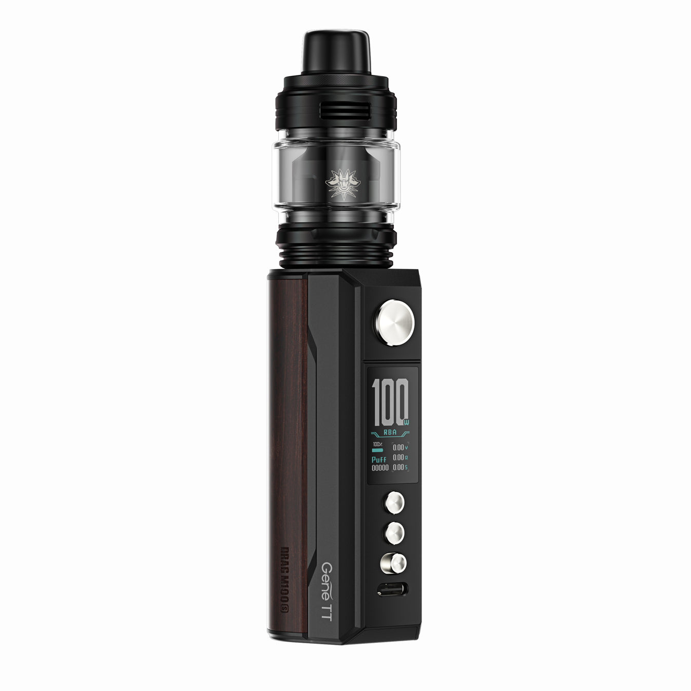 Voopoo Drag M100S Kit 100W 100W güç ve uygun fiyatıyla Voopoo Drag M100S Kit ideal başlangıç seti.