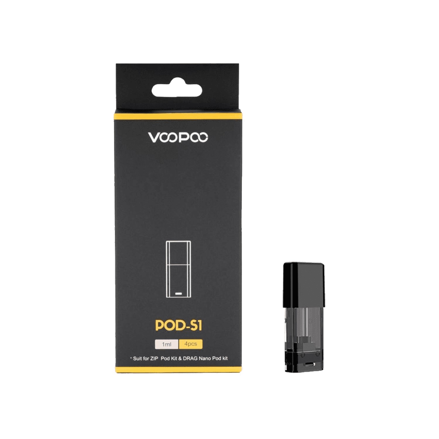 VOOPOO Drag Nano Pod Kartuş S1 4'lü VOOPOO Drag Nano S1 4'lü kartuş seti, salt nikotin için ideal dayanıklı podlarla yoğun buhar ve lezzet performansı sunan uygun fiyatlı seçenek.
