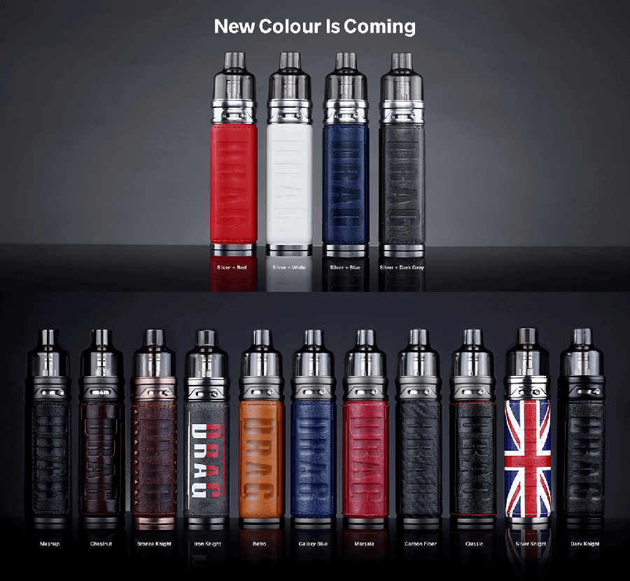 Voopoo Drag S Pod Mod Renk Seçenekleri
