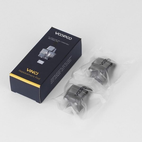 Uygun fiyatıyla Voopoo Vinci 5.5ml değiştirilebilir pod kartuş 2'li paket uzun ömürlü salt nikotin performansı sunar.