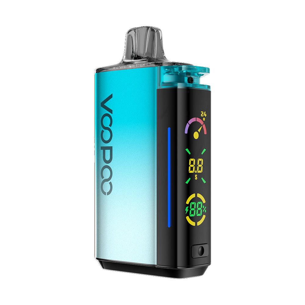 Voopoo Vrizz Pod Mod Kompakt Kompakt ve taşınabilir Voopoo Vrizz Pod Mod, salt nikotin için ideal güçlü performansı uygun fiyatla sunar.