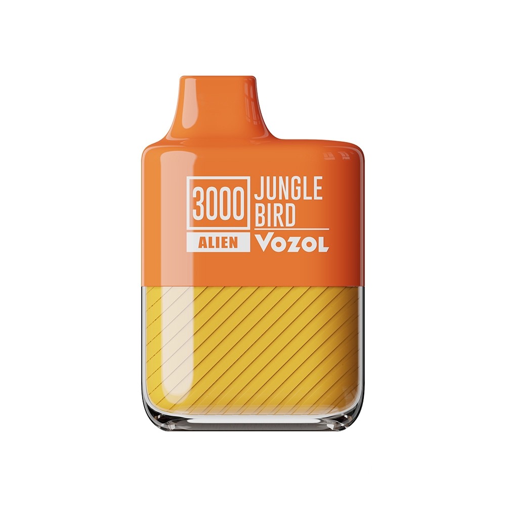 Vozol Alien 3000 Jungle Bird 3000 Puf Uygun fiyatlı bu Vozol Alien 3000 Jungle Bird pod, 3000 pufluk yoğun meyve lezzeti ve salt nikotin sunar.