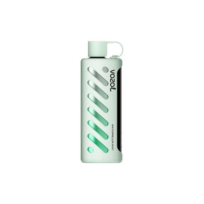 Vozol Gear Shisha 25000 Watermelon Mint Vozol Gear Shisha 25000 Watermelon Mint kullan-at vape bar, ferah karpuz ve nane aromasıyla 25000 puf ve salt nikotin keyfini uygun fiyata sunar.