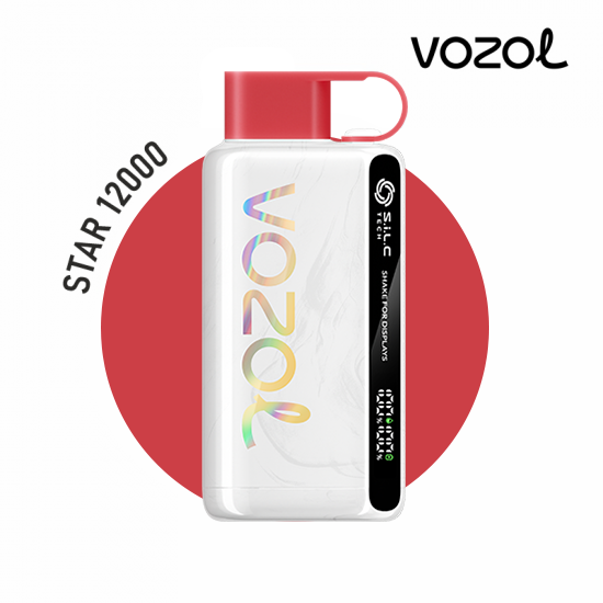 Vozol Star 12000 Cherry Cola Taze kiraz ve kola aromasıyla uzun süreli kullanım sunan Vozol Star 12000, uygun fiyatlı salt nikotin vape bar.