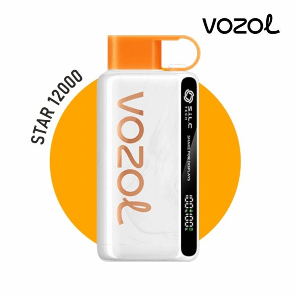Uygun fiyatlı Vozol Star 12000 puf kullan-at vape bar ile şeftali, mango ve karpuzun ferahlatıcı salt nikotin karışımını deneyimleyin.