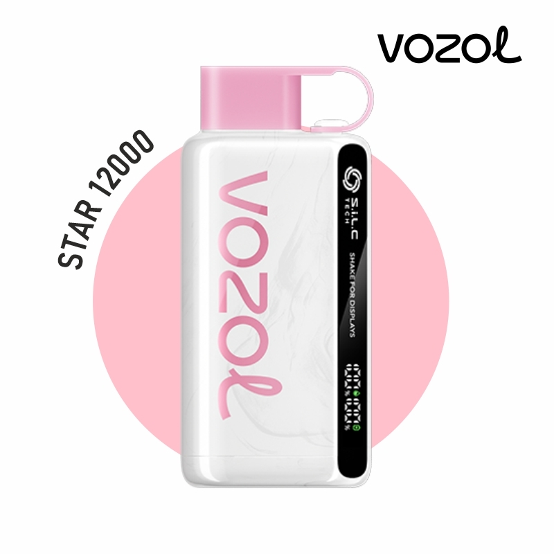 Vozol Star 12000 Pink Lemonade Ferah pembe limonata aromalı Vozol Star 12000, 12000 puff ve salt nikotin ile uygun fiyatlı kullan-at vape keyfi sunar.