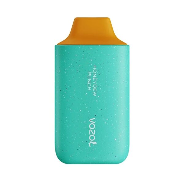 Uygun fiyatlı Vozol Star 6000 Honeydew Punch, taze bal kavunu aroması ve salt nikotin ile uzun süreli keyif sunar.