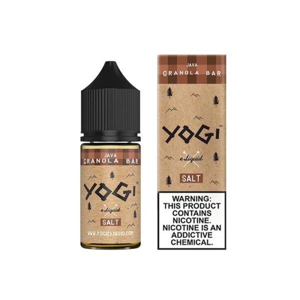 Yoğun kahve aromalı Java Yogi Salt 30ml premium salt nikotin likit, uygun fiyatıyla elektronik sigara keyfini artırır.