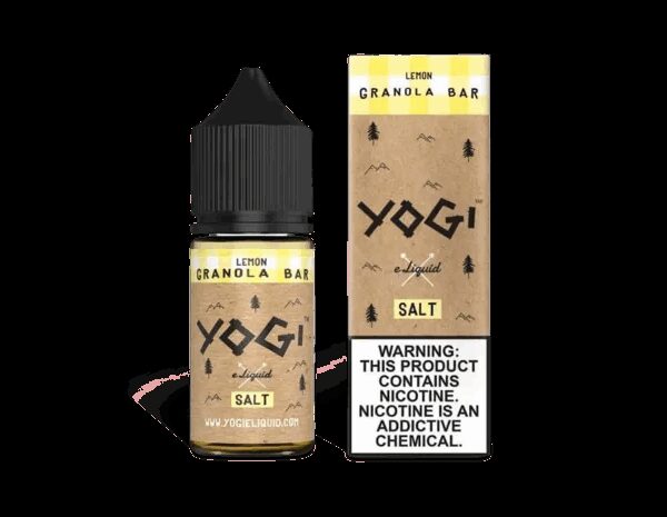 Uygun fiyatlı Yogi E Liquid Salts Lemon Yogi Salt 30ml, yoğun limon aroması ve premium salt nikotin ile keyifli bir e-sıvı deneyimi sunar.
