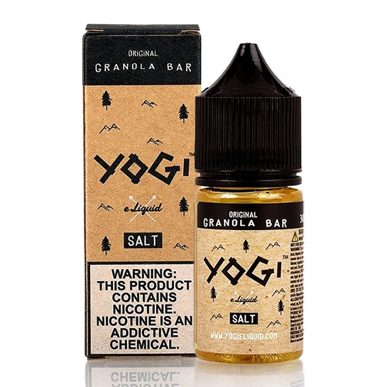 Yogi E Liquid Original Yogi Salt 30ml Uygun fiyatlı 30ml Yogi E Liquid Salt nikotin ile zengin lezzet ve yoğun buhar deneyimi sunar.