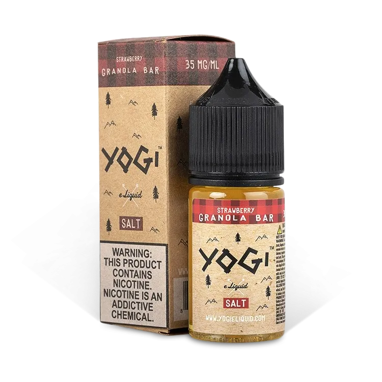 Yogi E Liquid Strawberry 30ml Yogi Salt 30ml çilek aromalı salt nikotin likiti, pod sistemlerde güçlü buhar ve uygun fiyat sunar.