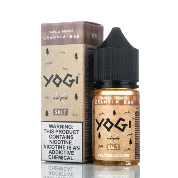 Premium vanilya ve tütün aromalarıyla hazırlanan Yogi E Liquid 30ml salt nikotin e-likiti uygun fiyata keşfedin.