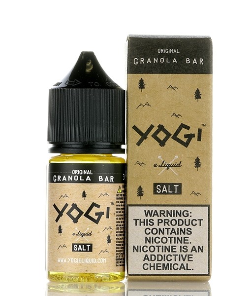 Yogi Original Granola Bar Likit 30ml Uygun fiyatlı Yogi Original Granola Bar 30ml, pod cihazlarda tahıllı bar aroması ve yüksek salt nikotin sunar.