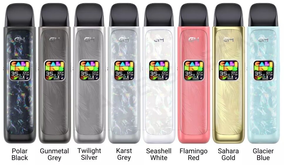 Uwell Caliburn G4 tüm renk seçenekleri