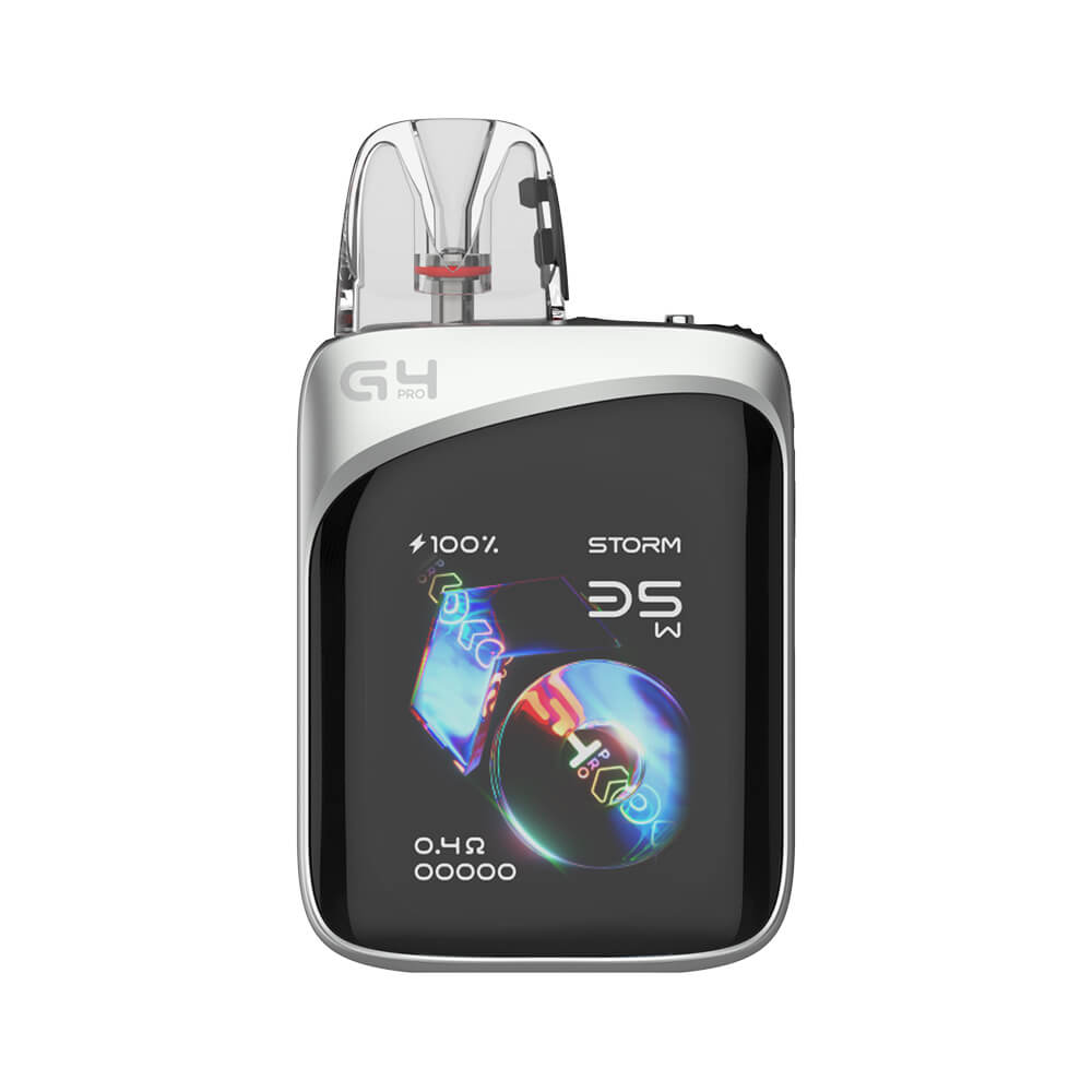 Uwell Caliburn G4 Pro Koko Pod Mod 35W - 1 35W güç ve 2000mAh bataryalı bu kompakt pod mod, salt nikotin ile uygun fiyatlı taşınabilir bir deneyim sunar.