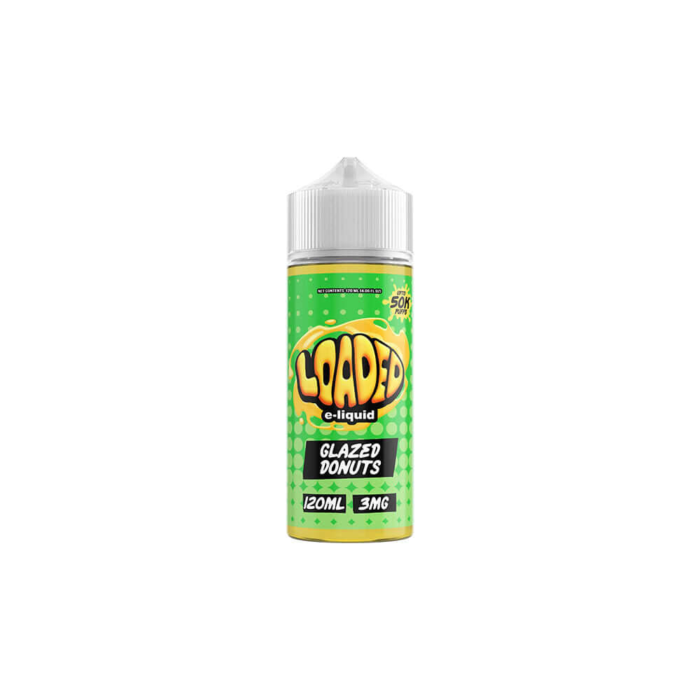 Loaded Glazed Donuts 120ml Taze çörek ve tarçın lezzetini birleştiren yüksek buhar kapasiteli salt nikotin sıvısı uygun fiyatıyla tatlı bir deneyim sunar.