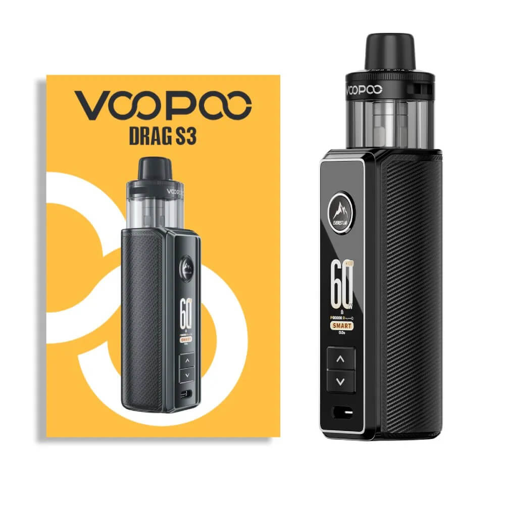 Voopoo Drag S3 Pod Mod 60W - 5 Voopoo Drag S3 Pod Mod 60W güç ve 3000mAh batarya ile uygun fiyatlı taşınabilir salt nikotin kullanımı sunar.