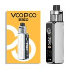 Voopoo Drag S3 Pod Mod 60W güç ve 3000mAh batarya ile uygun fiyatlı taşınabilir salt nikotin kullanımı sunar.