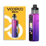 Uygun fiyatlı Voopoo Drag X3, 21700 pil ve PnP X coil ile salt nikotin için yoğun buhar sunar.