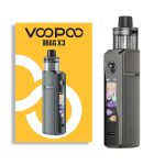 Uygun fiyatlı Voopoo Drag X3, 21700 pil ve PnP X coil ile salt nikotin için yoğun buhar sunar.