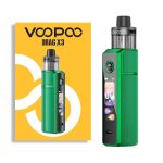 Uygun fiyatlı Voopoo Drag X3, 21700 pil ve PnP X coil ile salt nikotin için yoğun buhar sunar.