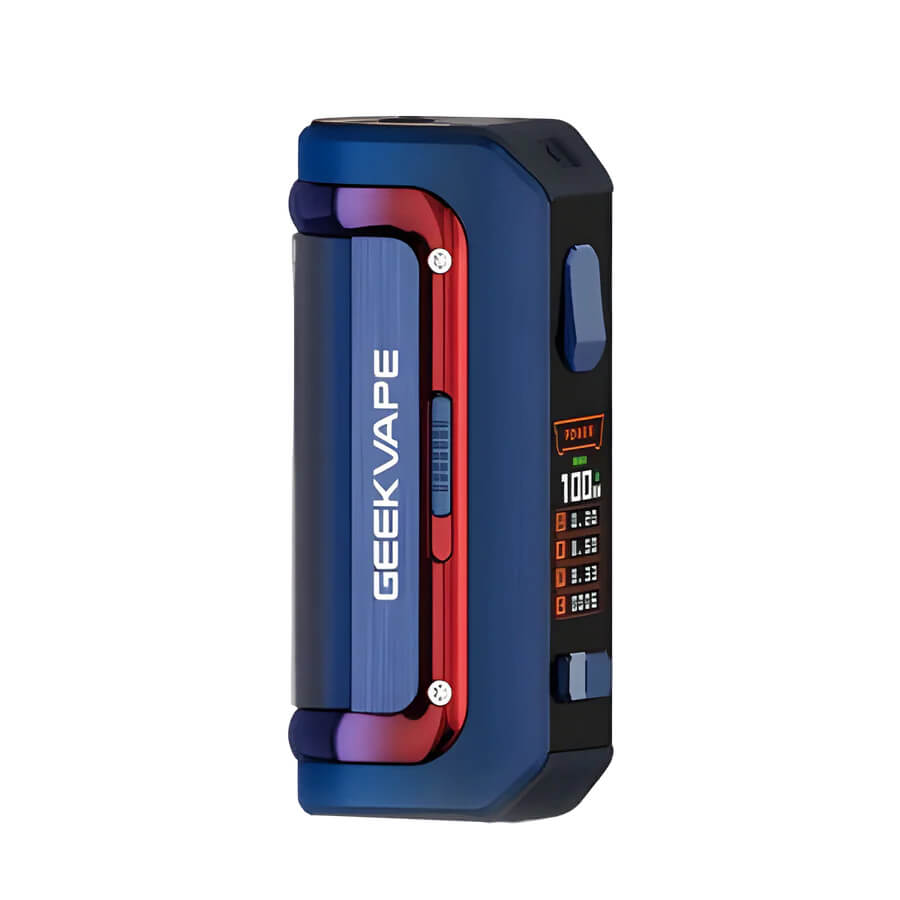 Geekvape M100 Mod - 1 Uygun fiyatıyla 100W güç ve 2500mAh batarya sunan sağlam Aegis M100 Mod, salt nikotin kullanımına idealdir.