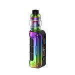 Geekvape Max 100 Kit, 100W güç ve IP68 dayanıklılıkla salt nikotin için uygun fiyatlı bir seçenek sunar.