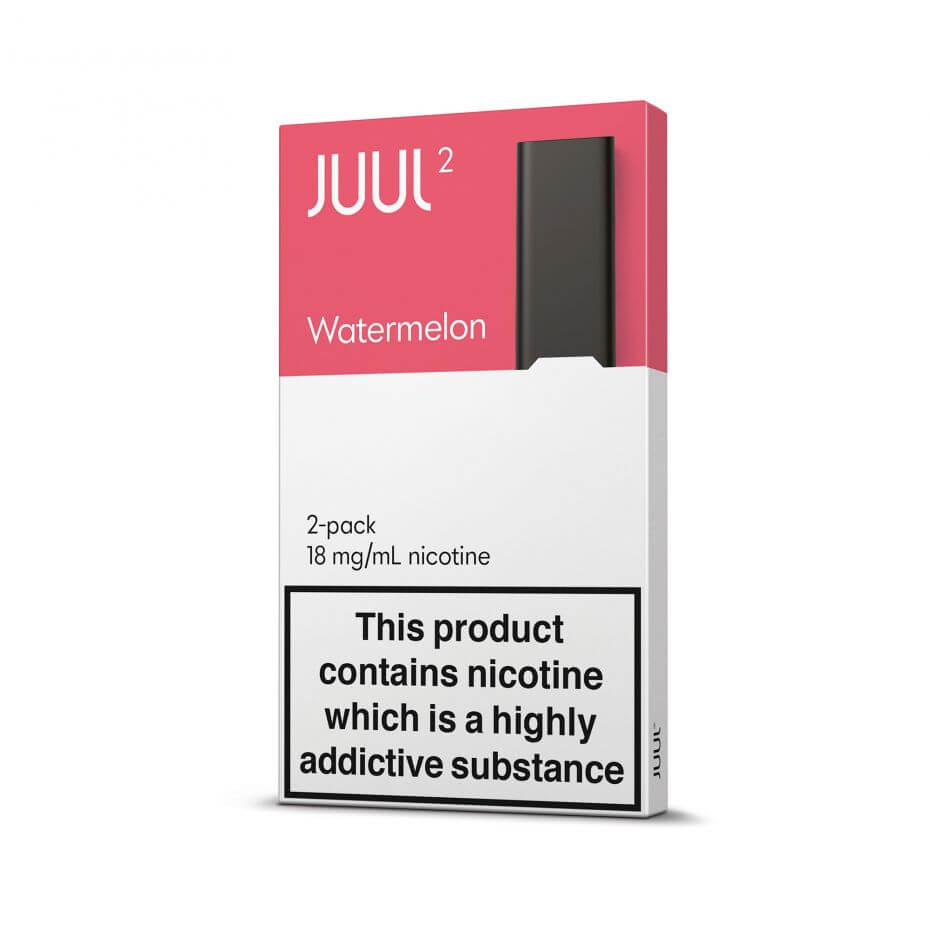 JUUL2 Watermelon Kartuş Uygun fiyatı ve yüksek salt nikotin içeriğiyle taze karpuz aromalı JUUL2 kartuş.