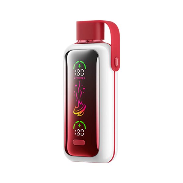 Uygun fiyatlı Vozol Star 20000, 14ml salt nikotin ve kiraz-nar slush aromasıyla 20000 puf sunan şarj edilebilir akıllı ekranlı tek kullanımlık vape bardır.